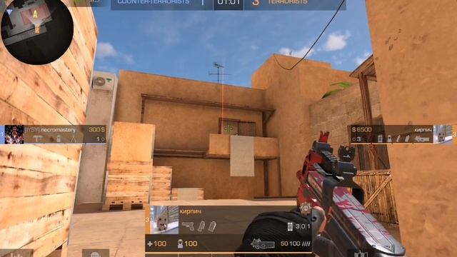 1v1 Winter Cup "necromastery VS кирпич" 1 карта смотреть онлайн