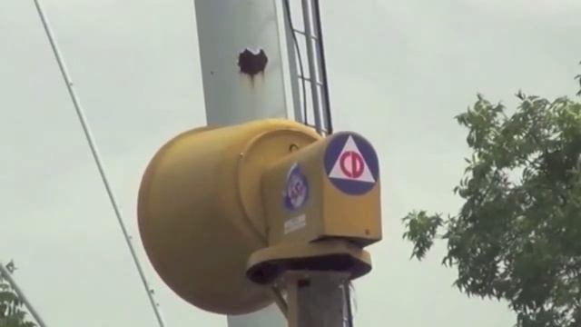 Tornado Siren Test - Single Tone ACA P15 - Milan, GA смотреть онлайн