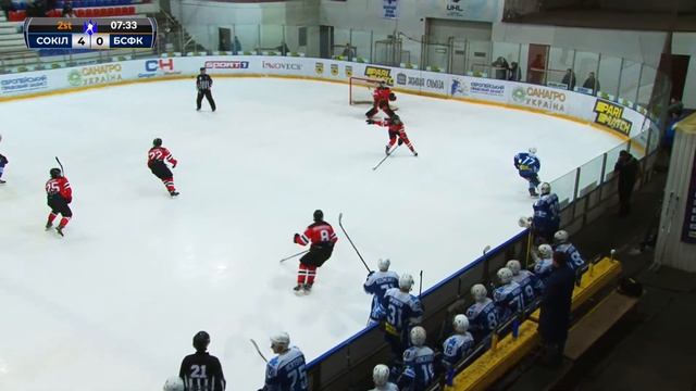 Чемпіонат України ХК "Сокіл" - ХК "БСФК" 04.02.2022 смотреть онлайн