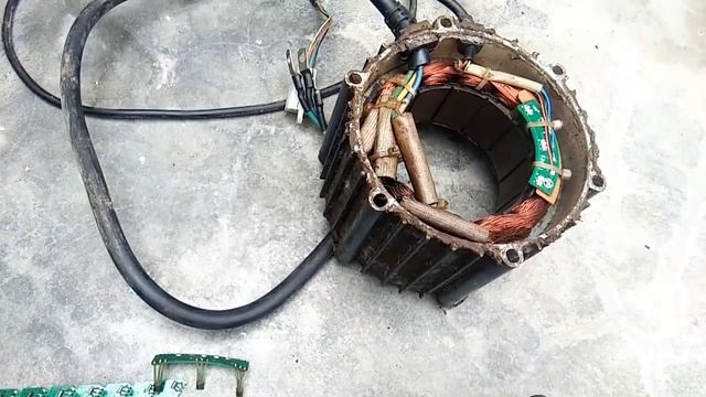 E-rickshaw motor sensor connection ! Bldc motor 1000 watt 900 watt ! E-rickshaw repairing! смотреть онлайн