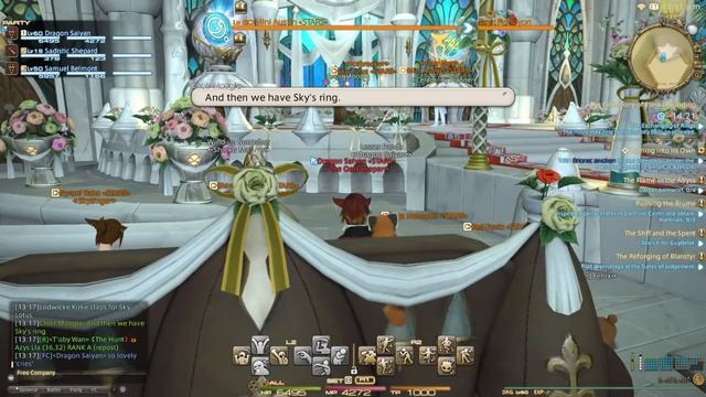 FFXIV - Outlaw Star - Sky Lotus & Mini Austin Wedding Part 1 смотреть онлайн