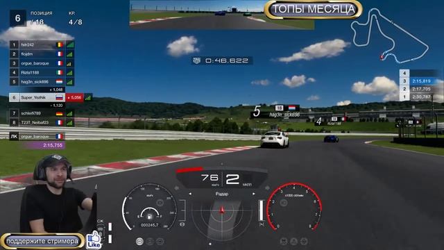 Fan неделя, прокатимся в Auto Polis Gran Turismo Sport 2д смотреть онлайн