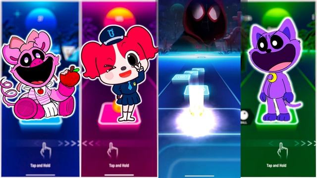 POPPY PLAYTIME 3: CraftyCorn VS Spiderman VS CatNap VS BubbaBubbaphant VS KickenChicken in TILES HO смотреть онлайн