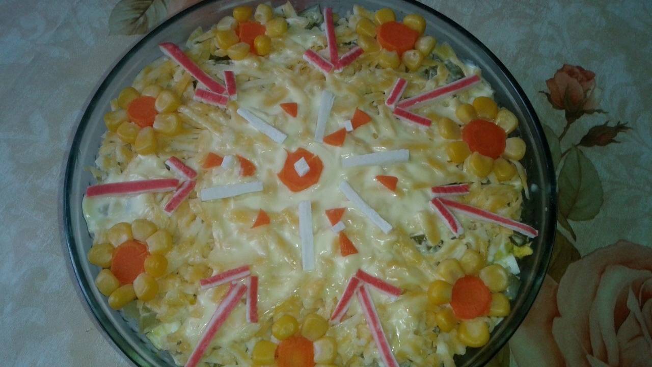 САЛАТ, которым я УДИВИЛА всю свою семью!! Лёгкий и ОЧЕНЬ ВКУСНЫЙ!!
