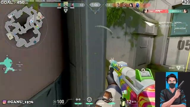 HEY!! LOOK WHO IS HERE...... VALORANT RANK GAMEPLAY смотреть онлайн