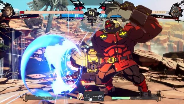 GGST | Yukiki (Slayer) VS FAB (Potemkin) | Guilty Gear Strive High level gameplay смотреть онлайн