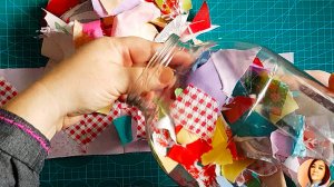 Сумасшедшие лоскутки из "секретной банки"