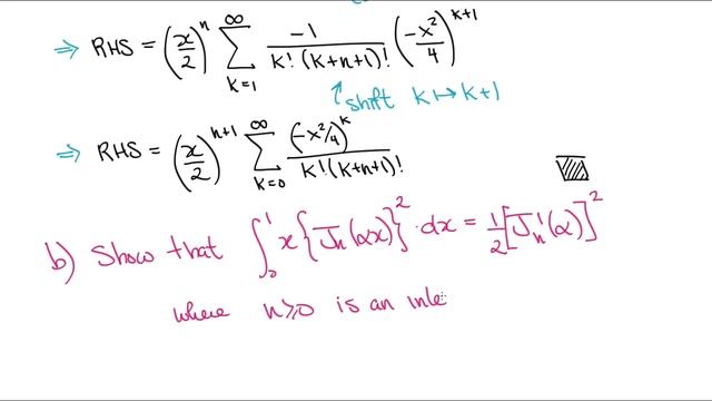 Oxford B5a [Problem set 8, Q1 -- 2012]: Bessel's equation смотреть онлайн