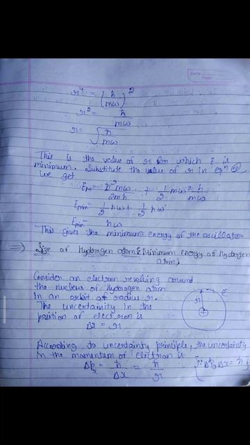 Application of Uncertainty principle|| Minimum energy of Harmonic Oscillator and Hydrogen atom. смотреть онлайн