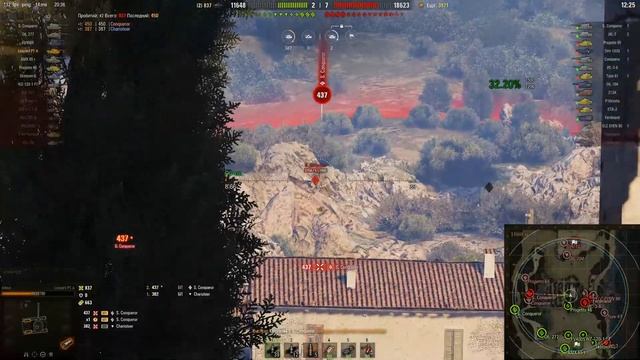 World of Tanks: Выгуливаем своего Leopard'а. Для меня он стал топом. смотреть онлайн
