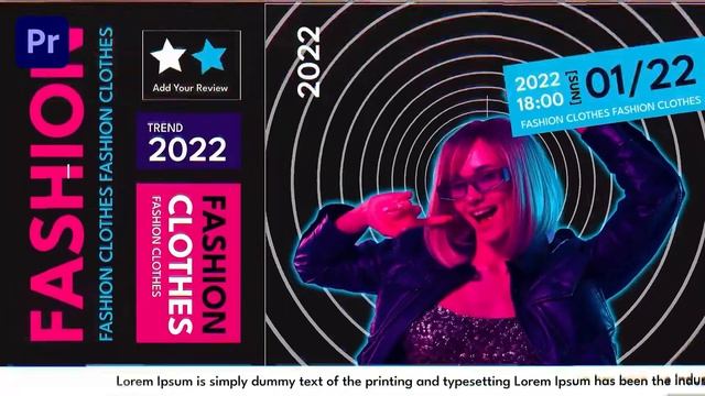 New Trend Fashion Slideshow Premiere Pro Templates