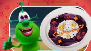 Буба повар. Готовка еды игра мультфильм Кухня игра, где ты научишься готовить еду и кормить людей! П