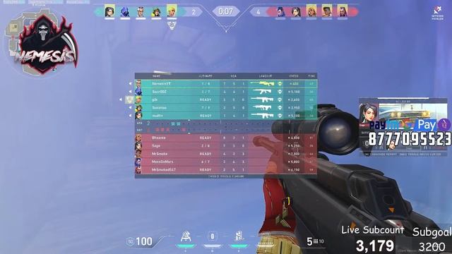 VALORANT PE RADIANT POHOCHNE KI NINJA TECHNIQUE, BAKCHODI LIVE STREAM || NemesisYT смотреть онлайн