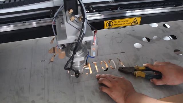 laser cutting metal and nonmetal/лазерный станок для резки металла и неметалла смотреть онлайн
