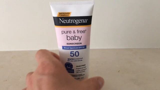 Neutrogena Pure & Free Baby Sunscreen Lotion смотреть онлайн