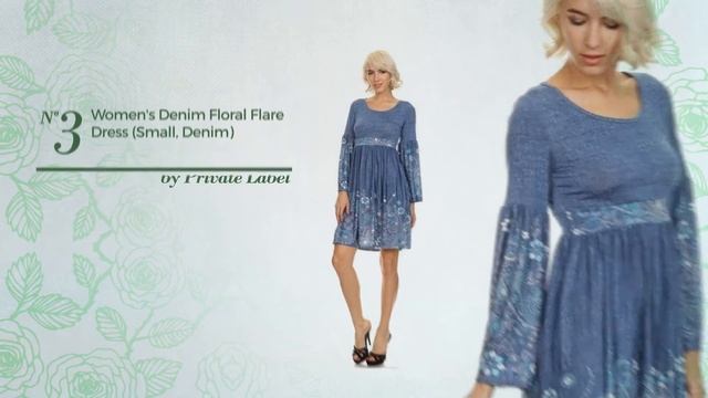 5 Hot Trending Floral Dresses Collection By Private Label, Winter 2017 смотреть онлайн