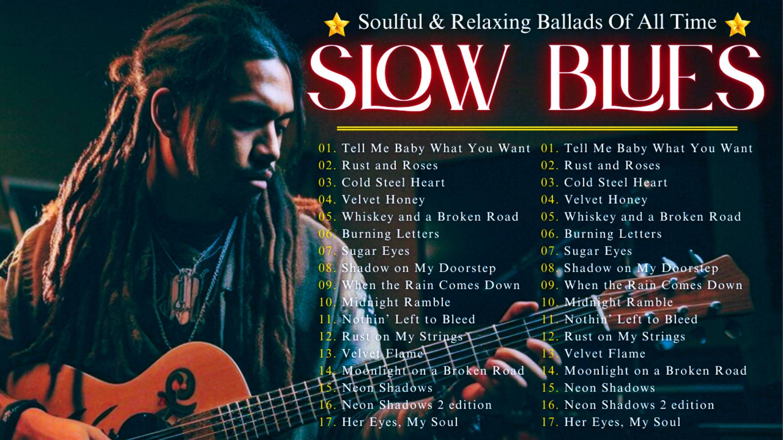 Relaxing Blues Road Trip Songs - The Best Travel Soulful & Slow Ballads for Driving 2025 🎸