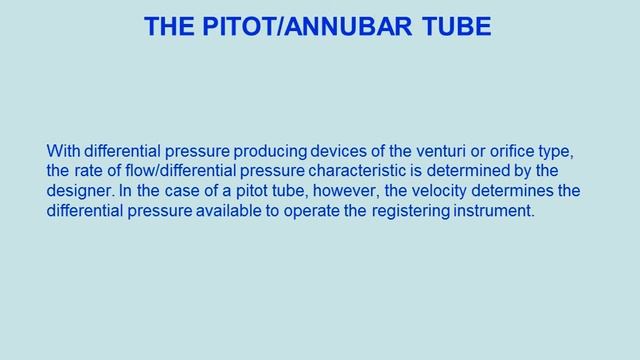 PITOT ANNUBAR TUBE смотреть онлайн