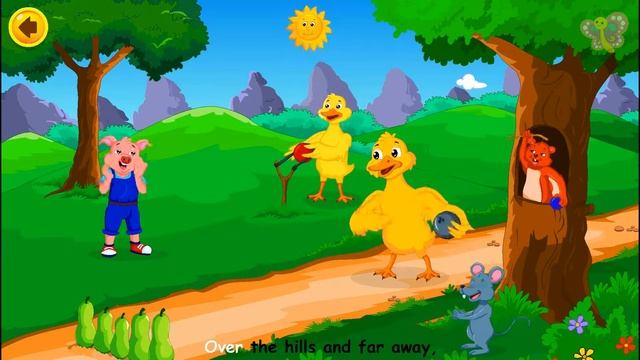Five Little Ducks Went Out One Day | Popular Kids Songs | English Nursery Rhymes by BooBoo смотреть онлайн