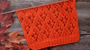 МК Узор спицами