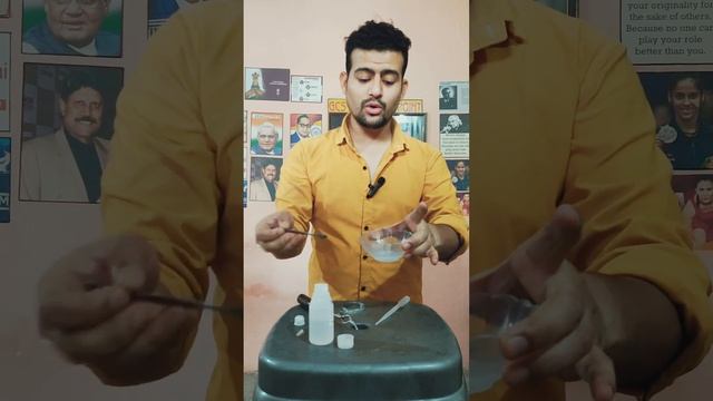 Burning Of Magnesium Ribbon / Magnesium Oxide Is Basic In Nature/Science Experiment/Chemistry