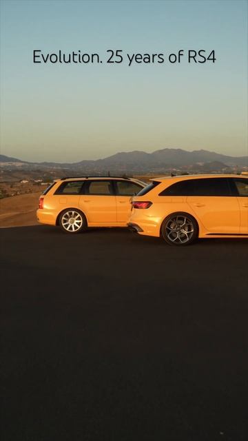 25 years of Audi RS4. Evolution.