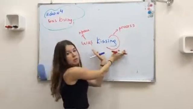 Грамматическое видео номер 4 (was kissing) appenglish смотреть онлайн