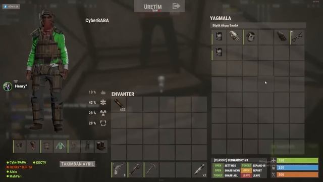 BÖYLE VS GÖRMEDİNİZ!! BİTMEK BİLMEYEN ÇATIŞMA!! Cyber vs Mekip Rust 5v5 (26.03.2023)