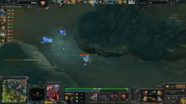 The International Dota 2. by mtrx4u. aL - mouz, game 1 смотреть онлайн