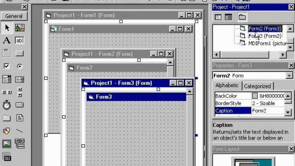 10. MDI интерфейс дар Visual Basic, 10.1. Омодасозии барнома