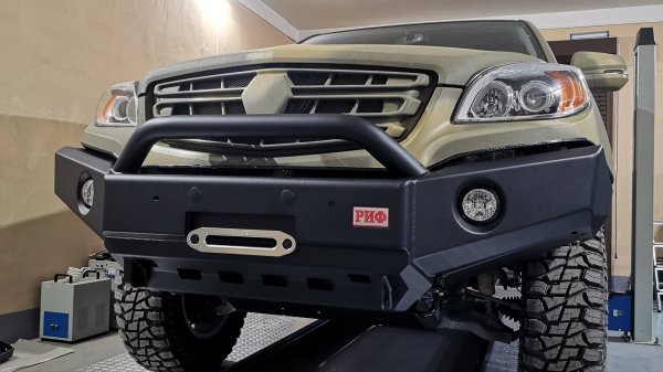 Силовой бампер РИФ на Sollers ST6: обзор и установка (полная версия)