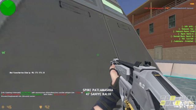 CS1.6 - VALORANT MOD + SKILLER, EFSANE VALORANT_BREEZE смотреть онлайн