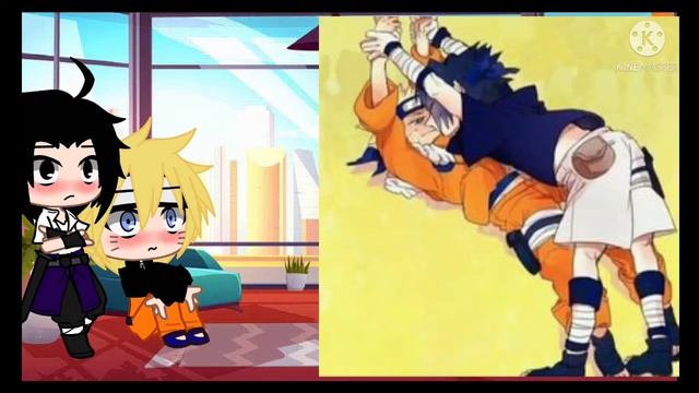 Реакция Наруто и Саске на "СасуНару" смотреть онлайн