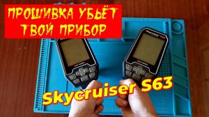 Skycruiser S63 возможно ли прошить и что будет с прибором после прошивки?