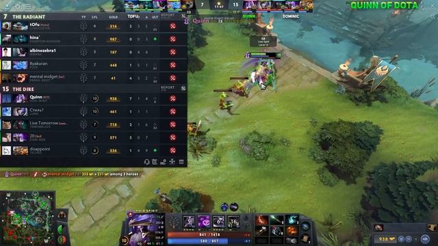 QUINN DOESN'T GIVE ENEMIES a CHANCE! | QUINN plays VOID SPIRIT in 11K MMR AVG! смотреть онлайн
