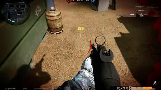 Warface - Benelli Nova Tactical gameplay командный бой (Стоянка) смотреть онлайн