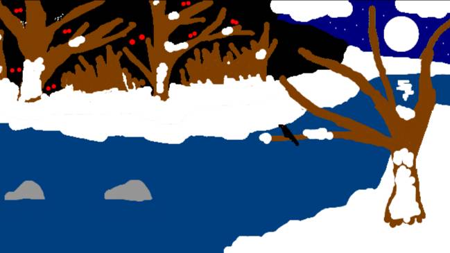 Мавис кистями рисует наш путь 2