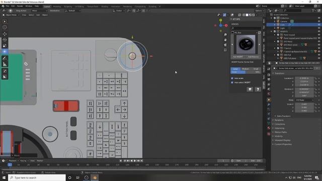 Hardsurface modeling for Blender 2.9 Blender KITsOPS HardSurface Model Futuristic space Capsule смотреть онлайн