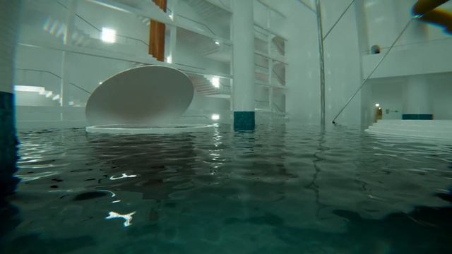 POOLS - An Eerie Poolcore Liminal Space Game with MC Escher & Jared Pike Inspired Architecture! смотреть онлайн