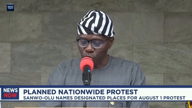 Lagos State Governor, Babajide Sanwo-Olu public broadcast on planned #EndbadGovernance protest смотреть онлайн