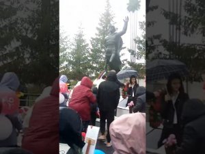День Победы в селе Тюменской области