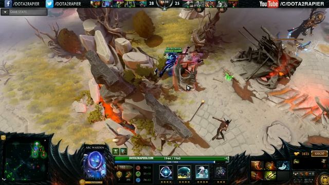 @WagaGaming Dota 2 - BEST ITEM BUILD FOR ARC WARDEN DOTA 2 6.88Bb смотреть онлайн