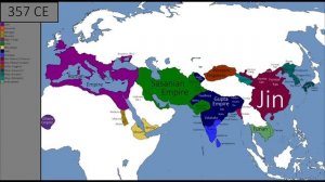 История Мира на карте.