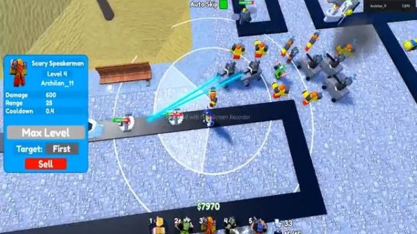 Гайд чтоб быстро прокачаться в toilet tower defence.