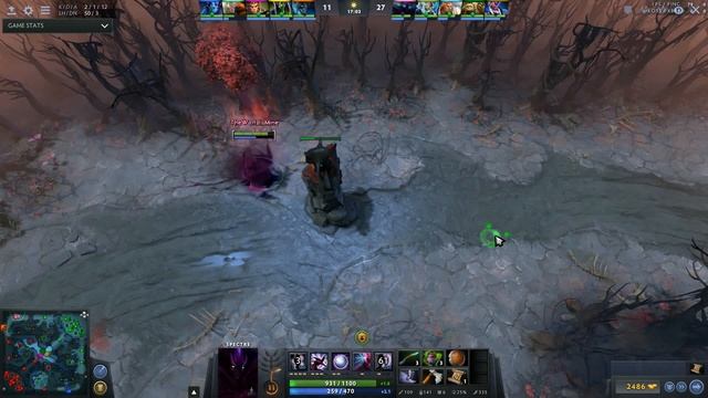 Dota 2 Spectre Pro 12/1/34 (Kills/Deaths/Assists) Top MMR 628 GPM Ranked Full Gameplay смотреть онлайн