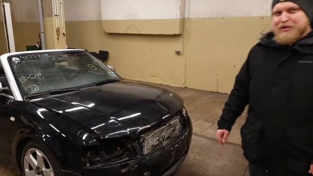 Audi S4 Cabrio rebuild pt1 смотреть онлайн