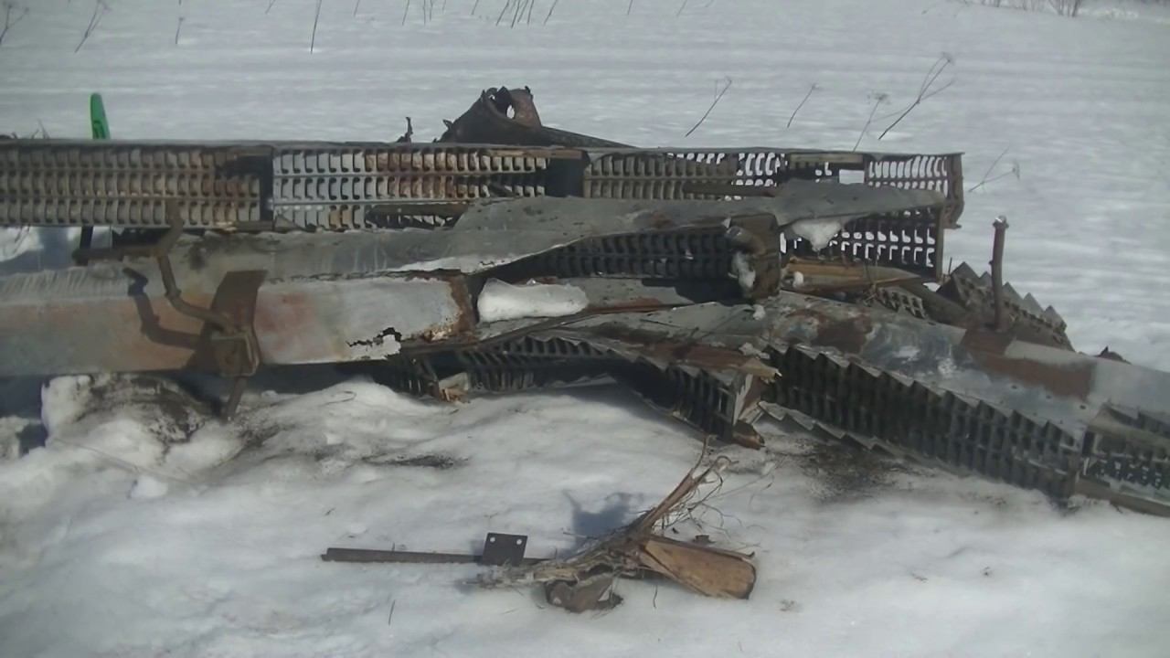 Весенняя поездка в лес за металлом. Сбор металла и чаги. смотреть онлайн