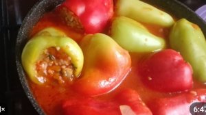 ПЕРЕЦ ФАРШИРОВАННЫЙ ОВОЩАМИ И РИСОМ