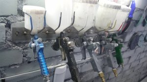 Держатель для краскопульта своими руками