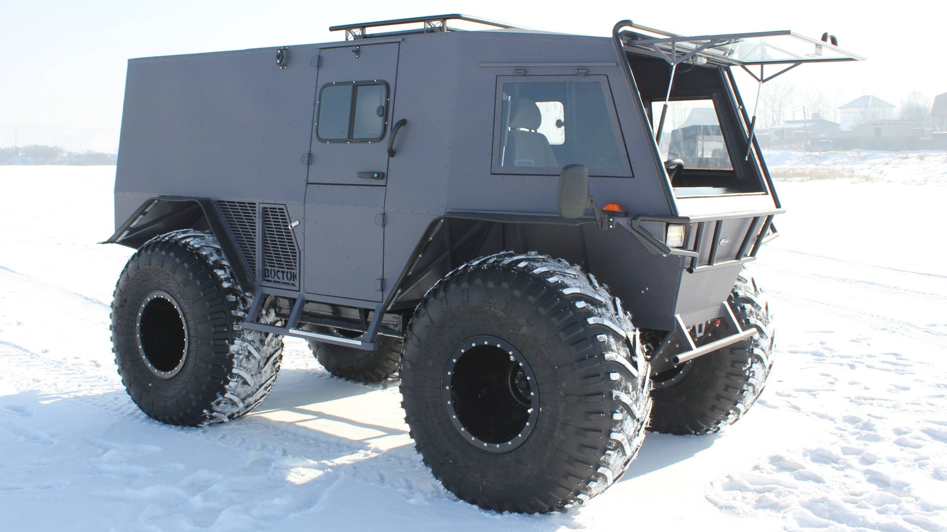 Снегоболотоход Тундра Восток!! Испытания перед выдачей заказчику!!! смотреть онлайн